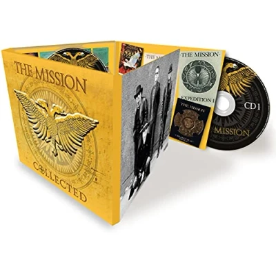 Image of The Mission Collected + Bonus Remixes Sealed 2021 UK 3 CD set MOCCD14095