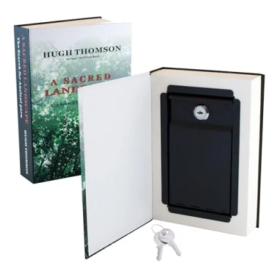 Image of RED5 The Real Book Safe Barrel Key Locking Secret Diversion Locker with 2 Keys