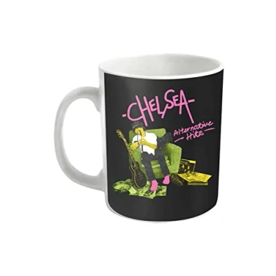 Image of Chelsea Mug Alternative Hits Band Logo Official White Boxed One Size