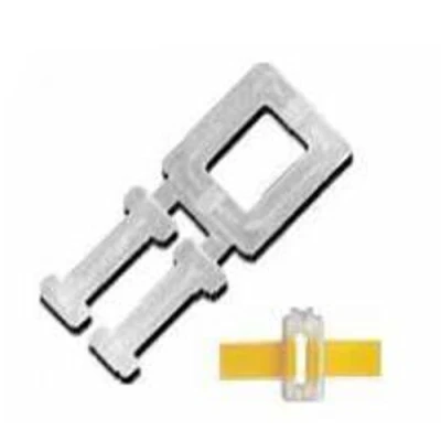 Image of 1000 Strong Plastic Buckles/Clips For 12mm Hand Pallet Strapping Banding Use With 1.2cm Polypropylene Polyprop Strap