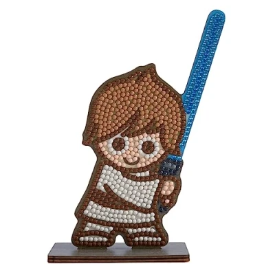 Image of CRYSTAL ART Luke Skywalker Star Wars Buddies Kit