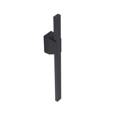 Image of Lindby LED outdoor wall light Sakari, black, aluminium, 50 cm high