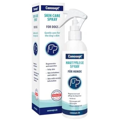 Image of Canosept skin Care Spray for Dogs 250ml Regenerates and nourishes the natural particularly mild Also suitable long coat