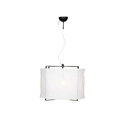 Image of By Rydéns Softy pendant light linen shade Ø 60 cm