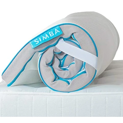 Image of Simba Hybrid Foam Mattress Topper Double 135 x 190 cm Cooling and Extra Support For Any 2500 Aerocoil® Springs &amp; Simbatex®