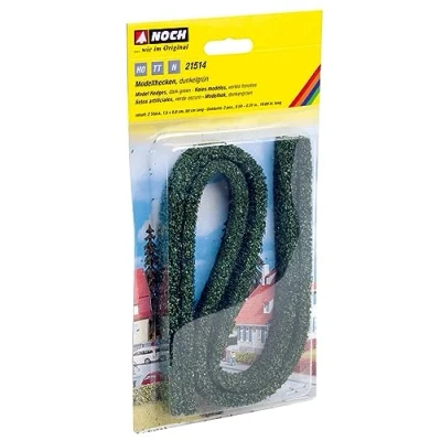 Image of Noch 21514 15 x 8 mm Model Hedges Dark Green Landscape Modelling