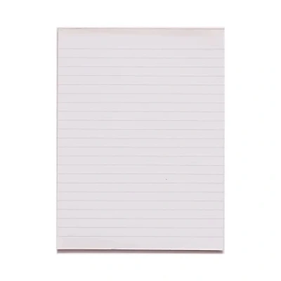 Image of Rhino 8 x 6 Memo Pad, 160 Page / 8mm Lined Notepad, 10 Pack, Paper Writing Office &amp; Stationery Supplies