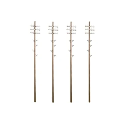 Image of 0 Gauge telegraph poles (4)