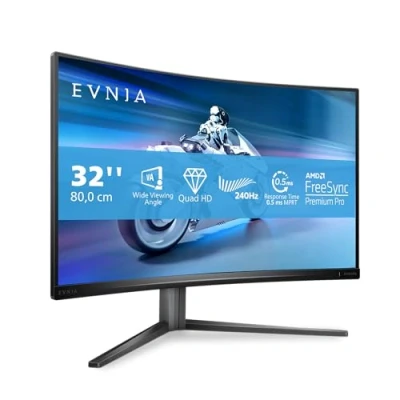 Image of Philips Evnia 5000 32M2C5500W/00 computer monitor 80 cm (31.5&quot;) 2560 x 1440 pixels Quad HD LCD Black