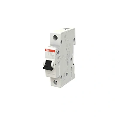 Image of ABB SH201 C6 Miniature Circuit Breaker, 1 Pole, 6 Amp (ABB2CDS211001R0064)