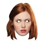 Image of STAR CUTOUTS SM22 BBC Amy Pond Mask, One Size