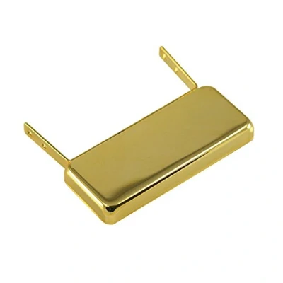 Image of Kent Armstrong Slimbucker Jazz Guitar Pickup Neck Mount Gold Cover