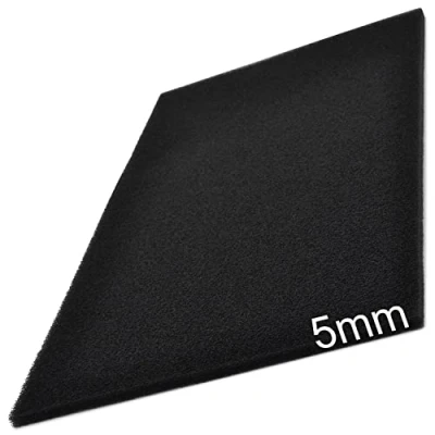 Image of Easyboost Air Filter Foam 28x15cm Thickness 5mm to cut for Scooter Motorbike Quad Lawnmower Brushcutter Tiller Airbox Filtration