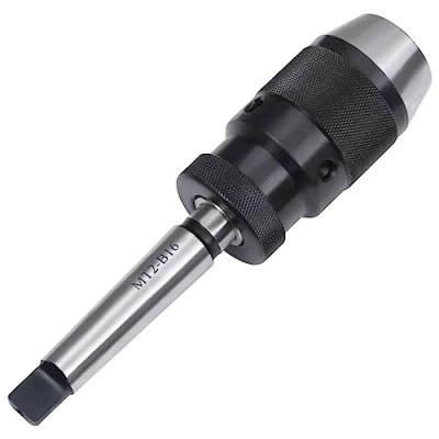 Image of vidaXL Quick Release Drill Chuck MT2 B16 with 13 mm Clamping Range