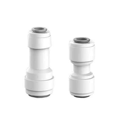 Image of Qrity Unthreaded Push fit Quick Connect Fittings 1/4&quot; to 1/4&quot;, 3/8&quot;, Straight Connectors, Fittings, Water Tube Adapter