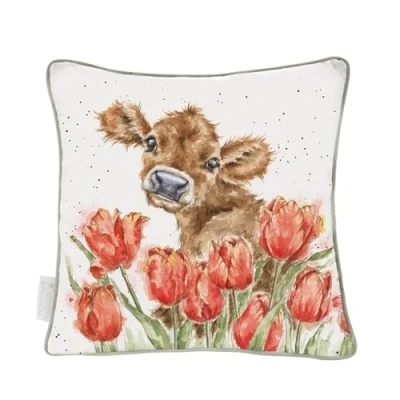 Image of Wrendale Designs Bessie Cow Cushion