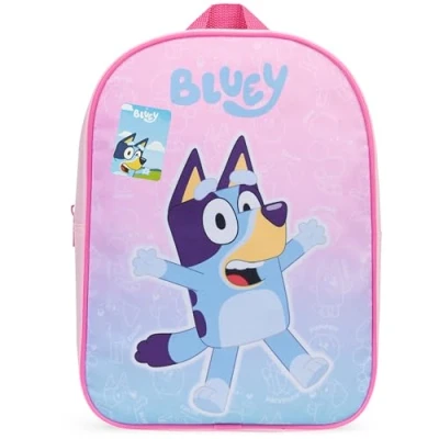 Image of Get Trend Bluey Backpack for Kids Toddlers 2 10 Yrs Rucksack Daypack Nursery Bag Preschool Primary Lunch Sports Travel Bookbag Adjustable Straps (Pink Bluey)