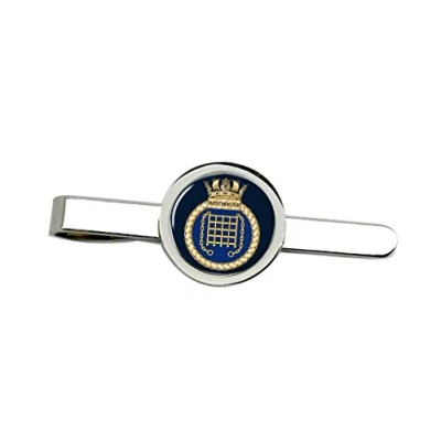 Image of Giftshop UK HMS Westminster, Royal Navy Tie Clip