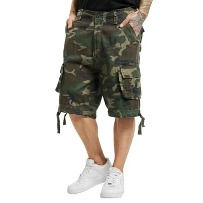 Image of Brandit Accessoires Urban Legend Cargo Shorts, Men&#039;s, Size: XXL, Olive camo