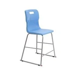 Image of Titan High Chair Size 4 560mm Seat Height Sky Blue T61 CB