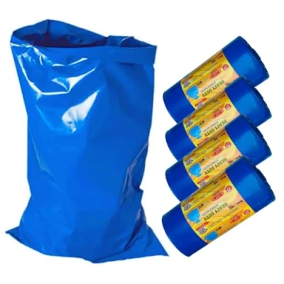 Image of HOMESmith HSBB 100 Heavy Duty Extra Strong Rubble Sacks BB2154221, Blue Plastic, 30 kilograms