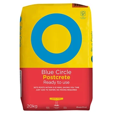Image of Blue Circle Postcrete 20 Kilogram Bag Fence Post Concrete