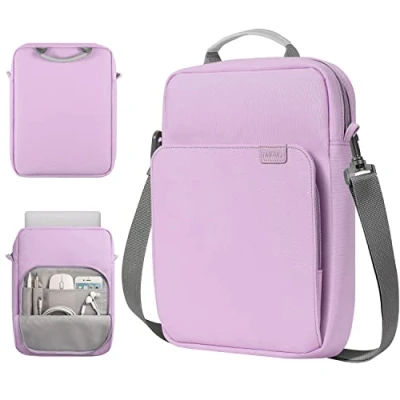 Image of TiMOVO 9 11 Inch Tablet Sleeve Bag with Shoulder Strap for iPad 10th Gen. 10.9&quot;, 9th/8th/7th 10.2&quot;, Air 11/Air 5th/4th 10.9&quot;,Galaxy Tab A9+/A9 Plus 11&quot;, Purple