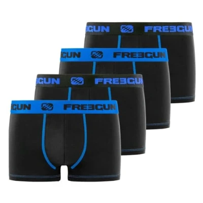 Image of FREEGUN Men&#039;s Solid FG/SOL/AM/1/PK4 Underwear, P4, X Large