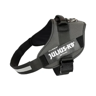 Image of IDC Powerharness, Size: 3/2XL, 2TON (Black Gray)