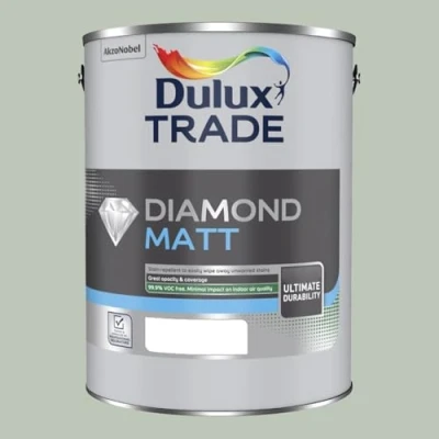Image of DULUX TRADE DIAMOND MATT TRANQUIL DAWN 5L