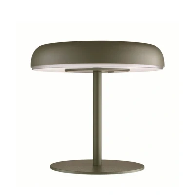 Image of Nordlux Elmer Solar Portable Table Lamp Green