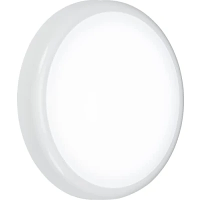 Image of KnightsBridge 230V IP65 14W CCT Adjustable LED Bulkhead with Sensor