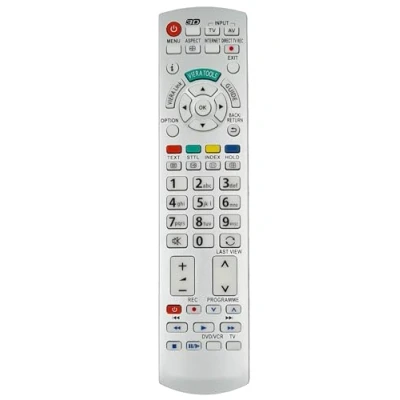 Image of Replacement Remote Control for Panasonic N2QAYB000715 TV / D1170