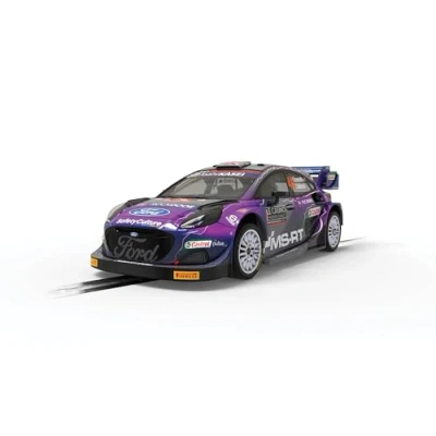 Image of Scalextric Cars C4449 Ford Puma WRC Gus Greensmith Toy Slot Car for use Race Tracks or Set Small Kids Gift Ideas Boy/Girl Ages 5 Accessories