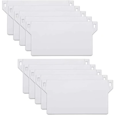Image of First Blinds Vertical Blind Weights 89mm (3.5 inches) Replacement Spares Bottom Slats White (10)