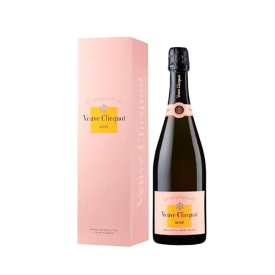 Image of Veuve Clicquot Rosé Champagne, Gift Box 75 cl