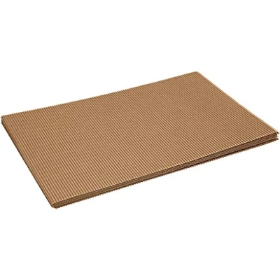 Image of Creativ 21963 Corrugated Card, sheet 25x35 cm, 120 gm, 10sheets
