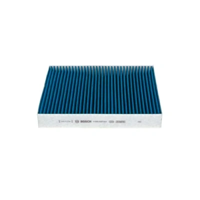 Image of 7P5819631 Pollen Filter BOSCH 0 986 628 591 Activated Carbon 278mm 218mm 43mm VOLKSWAGEN: Touareg II, PORSCHE: Cayenne