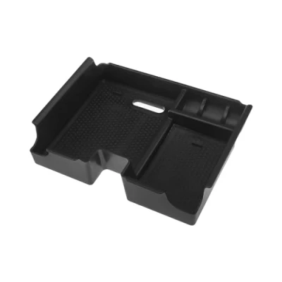 Image of OTOTEC Center Console Organizer Tray Replacement Compatible with Range Rover Evoque 2011 2018 Central Armrest Storage Box