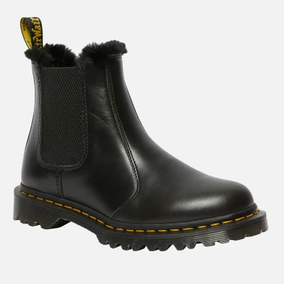 Image of Dr. Martens 2976 Leonore Classic ankle boots, Women&#039;s, Size: 3, Dark grey Leather