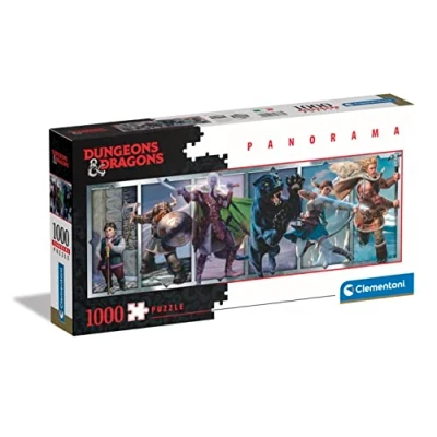 Image of Clementoni 39736 Puzzle Dungeons &amp; Dragons Jigsaw 1000 Pieces, For Adults Made In Italy