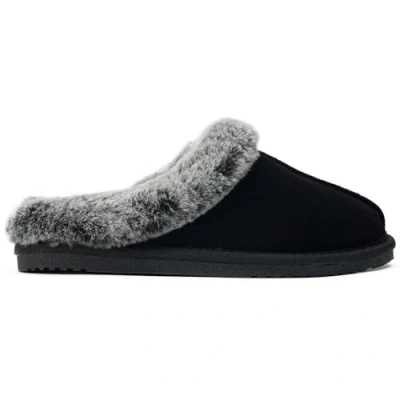 Image of Hush Puppies Women&#039;s Amara Slipper, Black, 4 UK