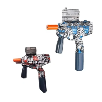 Image of PEBBLE HUG Electric Water G u N, Dual Mode, USB Cable, n with Gel Ball Bottle, Scope And Goggles, Battery Operated, Suitable for Kids Adults, Safe Durable, Outdoor Shooting Team Game Toy