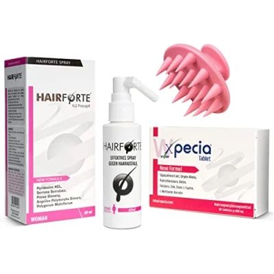Image of Anti Hair Loss Set Xpecia + Forte DHT Blocker Growth Kit Women