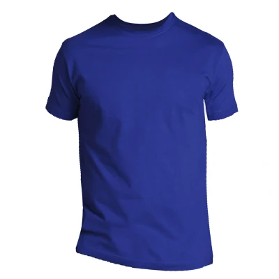 Image of SOLS Mens Imperial Heavyweight Short Sleeve T Shirt (Ultramarine) Purple Cotton Size X Large