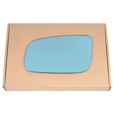 Image of Less4spares Wing Mirror Glass Left Compatible with VW Golf mk4 1996 2004 STICK ON Passenger Near Side Convex