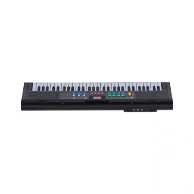 Image of 61 Keys Keyboard Piano, Digital Electronic Musical with Built in Speaker Microphone Usb Charging Portable Electric Piano 6 Demo Songs, 16 Tones, Rhythms for Beginners Kids