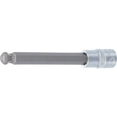Image of BGS 4258 12 Bit Socket length 140 mm 12.5 (1/2&quot;) Drive internal Hexagon with Ball Head