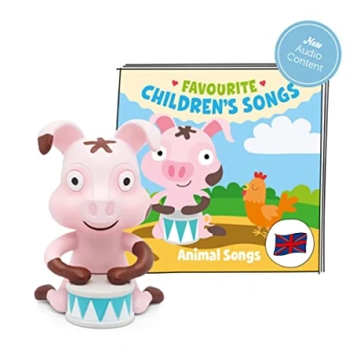 Image of tonies Favourite Children&#039;s Songs with Animals Audio Character Kids Songs, Audiobooks for Children