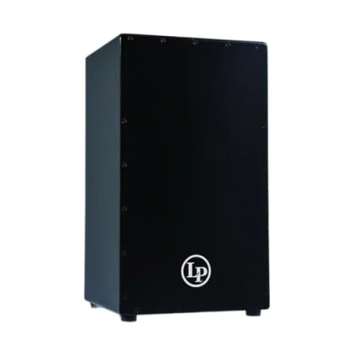 Image of LP Latin Percussion Cajon Black Box 19&quot; x 11&quot; 10,13&quot; Front: Baltische Birke, Korpus: MDF, Typ: Wire (3 16), LP1428NY, Handtrommel, Sitztrommel, Drum Circle